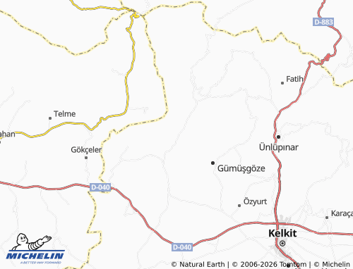 Mappa MICHELIN Sütveren - ViaMichelin