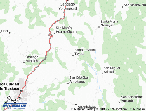 Mappa MICHELIN Santa Catarina Tayata - ViaMichelin