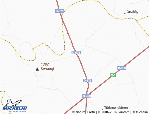 MICHELIN Gözeli map - ViaMichelin
