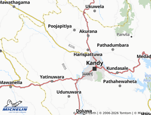 Mapa MICHELIN Kulugammana - ViaMichelin