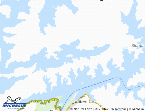 Mapa MICHELIN Kaiaho Point - ViaMichelin