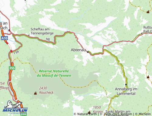 MICHELIN Unterberg map - ViaMichelin