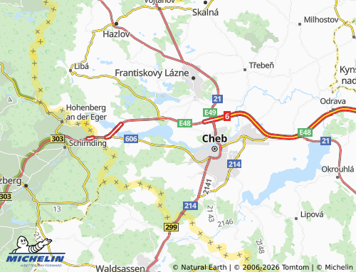 Mappa MICHELIN Skalka - ViaMichelin