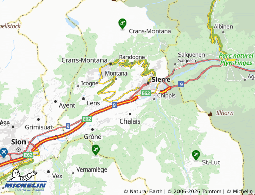 Mappa MICHELIN Noës - ViaMichelin