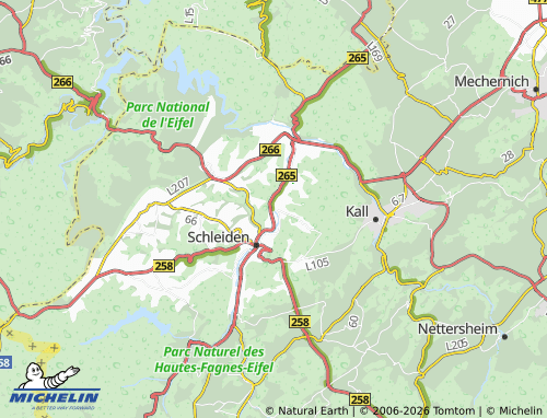 MICHELIN Olef map - ViaMichelin
