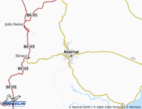 MICHELIN Jardins map - ViaMichelin