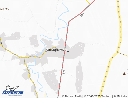 MICHELIN Sibayeni map - ViaMichelin