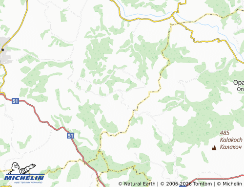 Kaart MICHELIN Mogilino - ViaMichelin