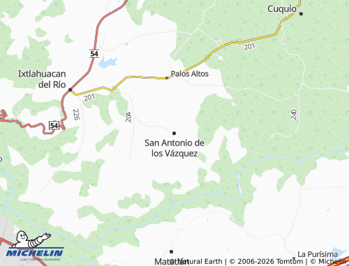 Mappa MICHELIN San Antonio de los Vázquez - ViaMichelin
