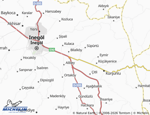 MICHELIN Hasanpaşa map - ViaMichelin