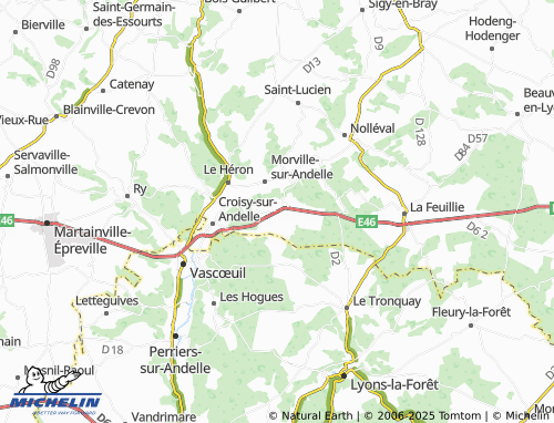 MICHELIN La Haye map - ViaMichelin