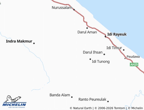 MICHELIN Panton Rayeuk B map - ViaMichelin