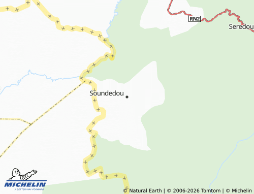 MICHELIN Soundedou map - ViaMichelin