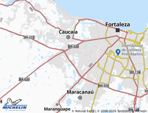 Mapa MICHELIN Urucutuba - ViaMichelin