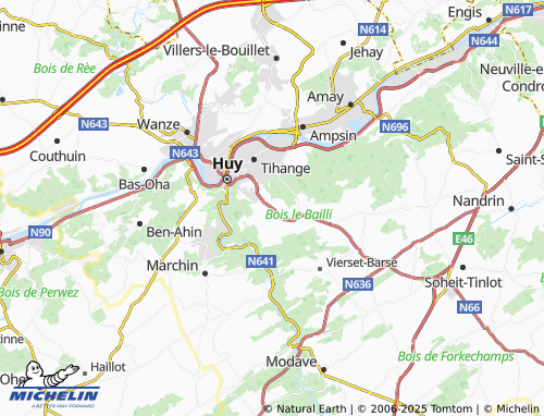 MICHELIN La Sarte map - ViaMichelin