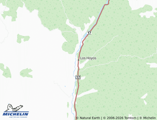 Carte MICHELIN Los Hoyos - ViaMichelin