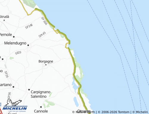 MICHELIN Sant'Andrea map - ViaMichelin
