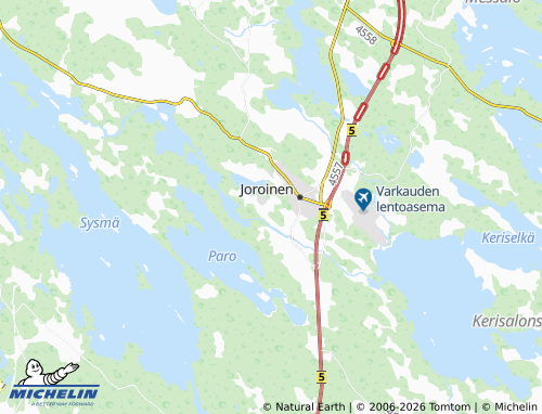 MICHELIN-Landkarte Liuna - ViaMichelin