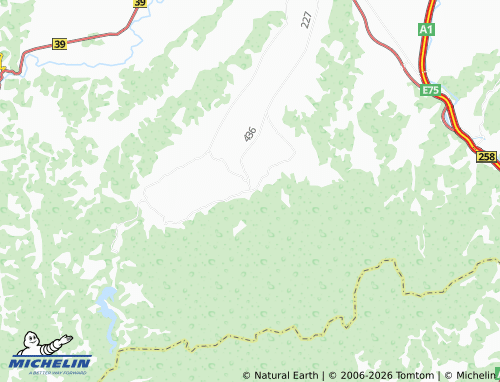 Mapa MICHELIN Vučje - ViaMichelin