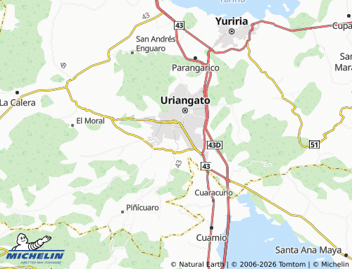 Mappa MICHELIN Rinconada de Ensueoo - ViaMichelin
