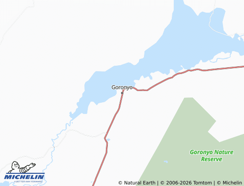 MICHELIN-Landkarte Goronyo - ViaMichelin