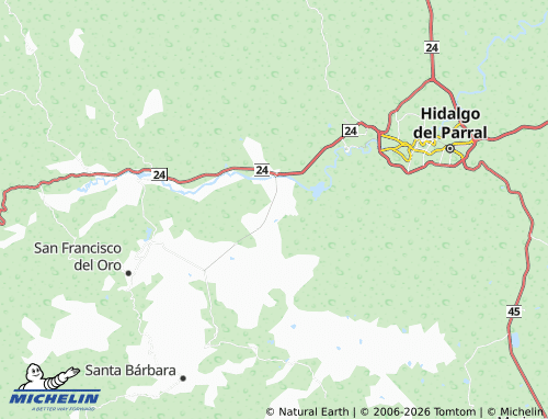 Mappa MICHELIN Punto Alegre - ViaMichelin