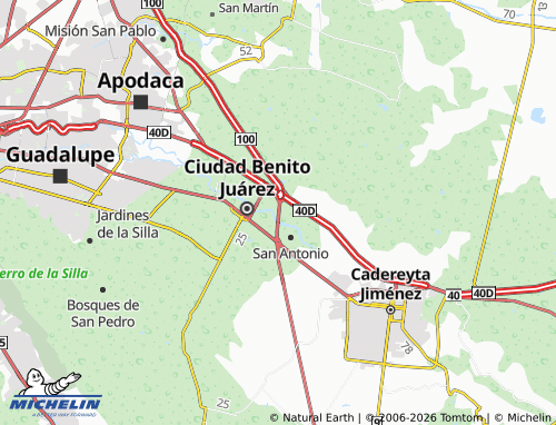 Mappa MICHELIN Riberas de La Morena - ViaMichelin