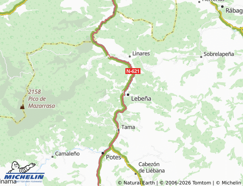 MICHELIN Allende map - ViaMichelin