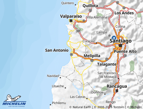 Mappa MICHELIN San Antonio - ViaMichelin