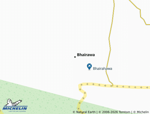 Kaart MICHELIN Bhairawa - ViaMichelin