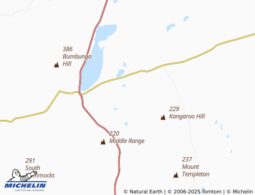 MICHELIN Bumbunga map - ViaMichelin