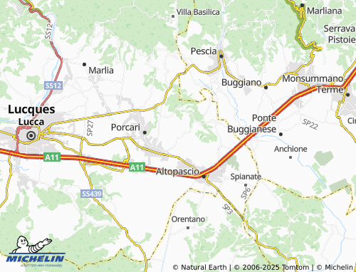 MICHELIN-Landkarte Stefanini - ViaMichelin