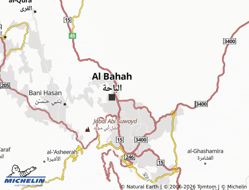MICHELIN-Landkarte al-Hijaz - ViaMichelin
