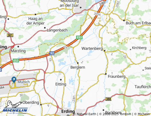 MICHELIN Mitterlern map - ViaMichelin