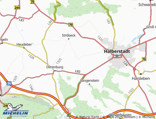 MICHELIN Mahndorf map - ViaMichelin
