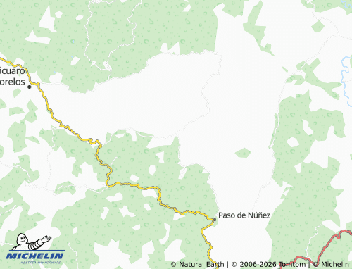 Mappa MICHELIN Las Guacamayas - ViaMichelin