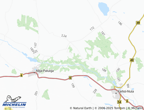 MICHELIN Pornuse map - ViaMichelin