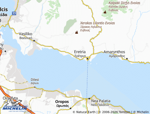 Carte MICHELIN Malakonta - ViaMichelin