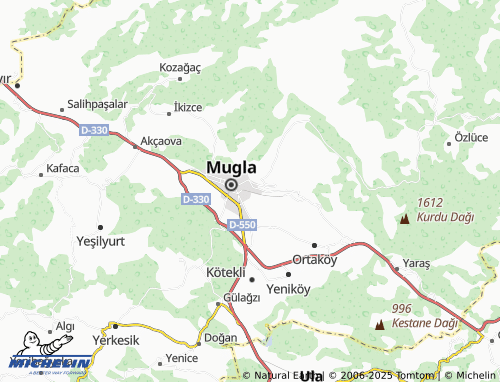 MICHELIN Orhaniye map - ViaMichelin