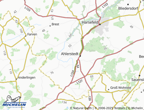 MICHELIN Bockholt map - ViaMichelin