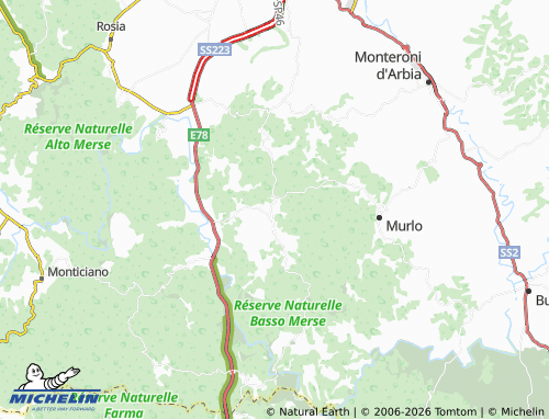 MICHELIN Casanova map - ViaMichelin