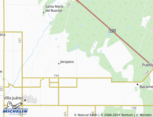 MICHELIN-Landkarte Lázaro Cárdenas - ViaMichelin