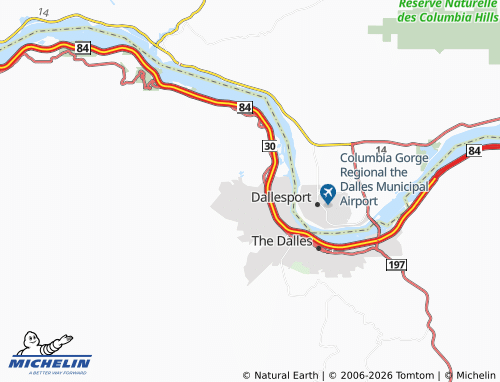 Carte MICHELIN Chenoweth - ViaMichelin
