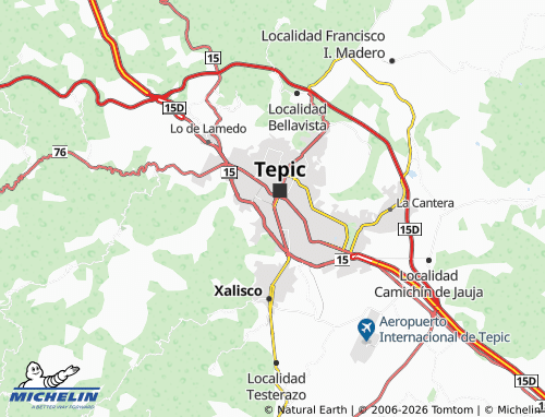 Mappa MICHELIN Jardines de la Cruz - ViaMichelin