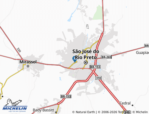 Mapa MICHELIN Vila São Jorge - ViaMichelin