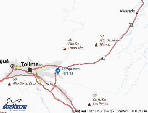 Mappa MICHELIN La Elena - ViaMichelin