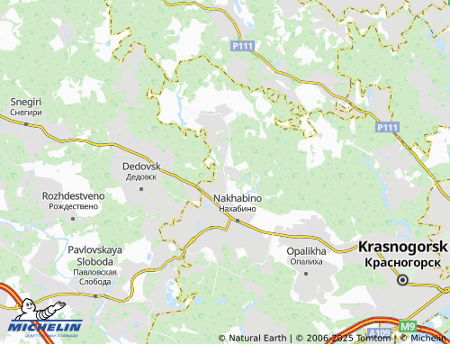 MICHELIN Zhelyabino map - ViaMichelin