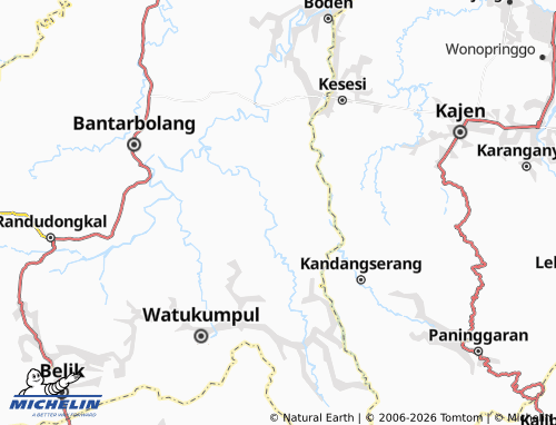 MICHELIN-Landkarte Gunungbatu - ViaMichelin