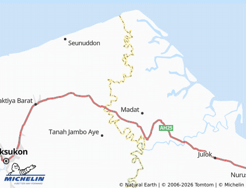 MICHELIN-Landkarte Bintah - ViaMichelin