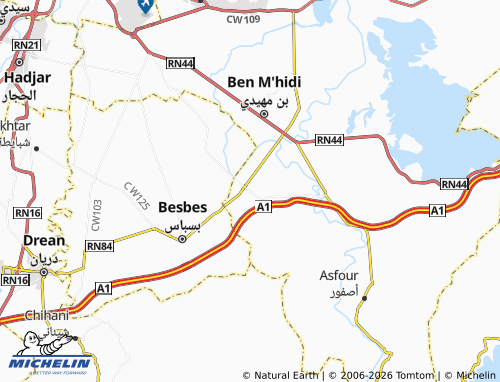 Carte MICHELIN Zerizer - ViaMichelin